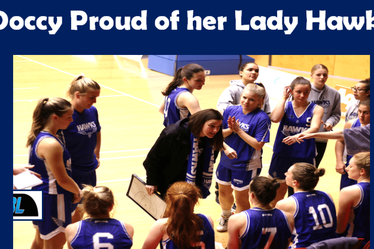 Doccy Proud of her Lady Hawks Development into Championship Threat