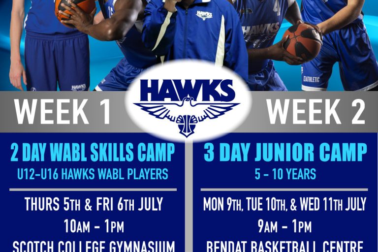 Hawks July Holiday Camps