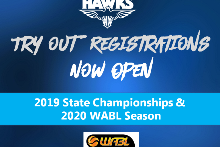 State Champs 2019 & WABL 2020 Tryout Registrations Now Open