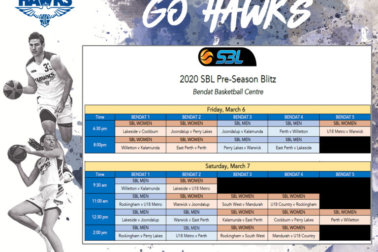 2020 SBL Blitz 6th & 7th March