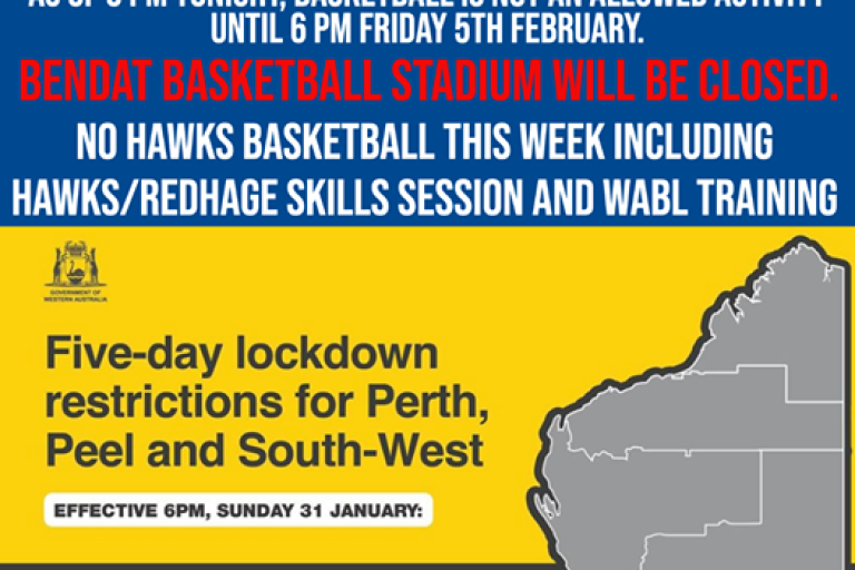 Bendat Basketball Stadium Closed