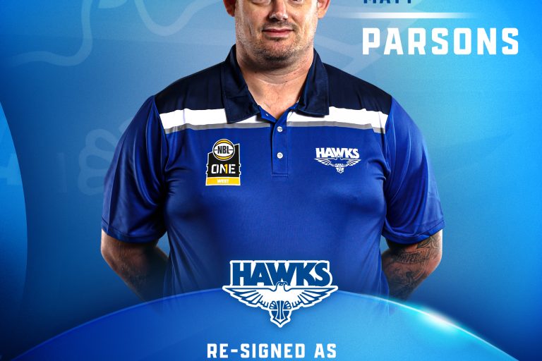 Matt Parsons re-appointed as Hawks NBL1 West Men’s Coach