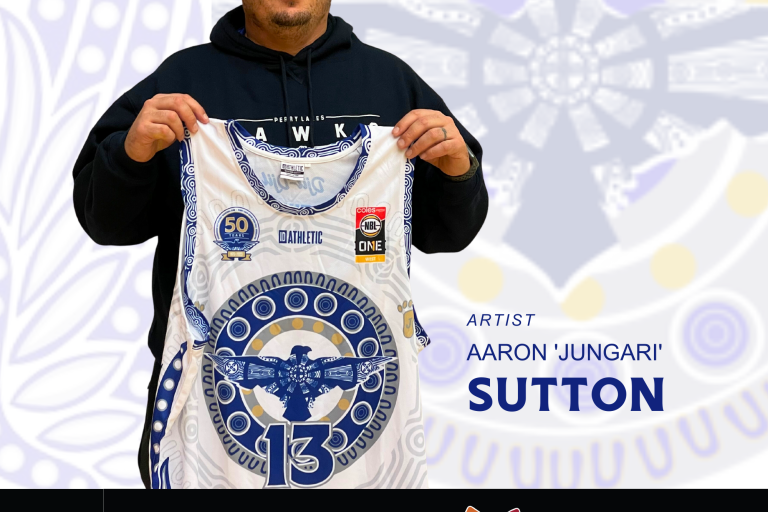 The Story Behind the Hawks First Nations Round Artwork