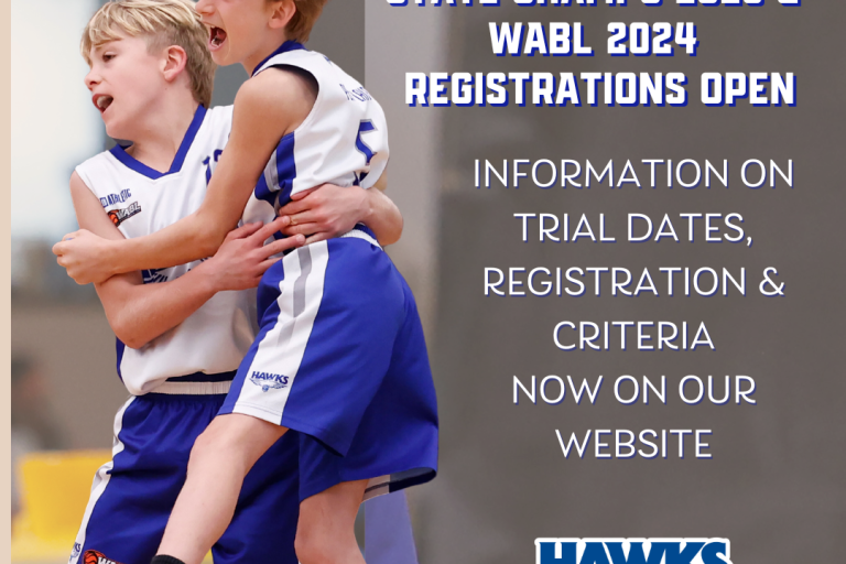 State Champs /WABL 2024 Trial Registration Now Open